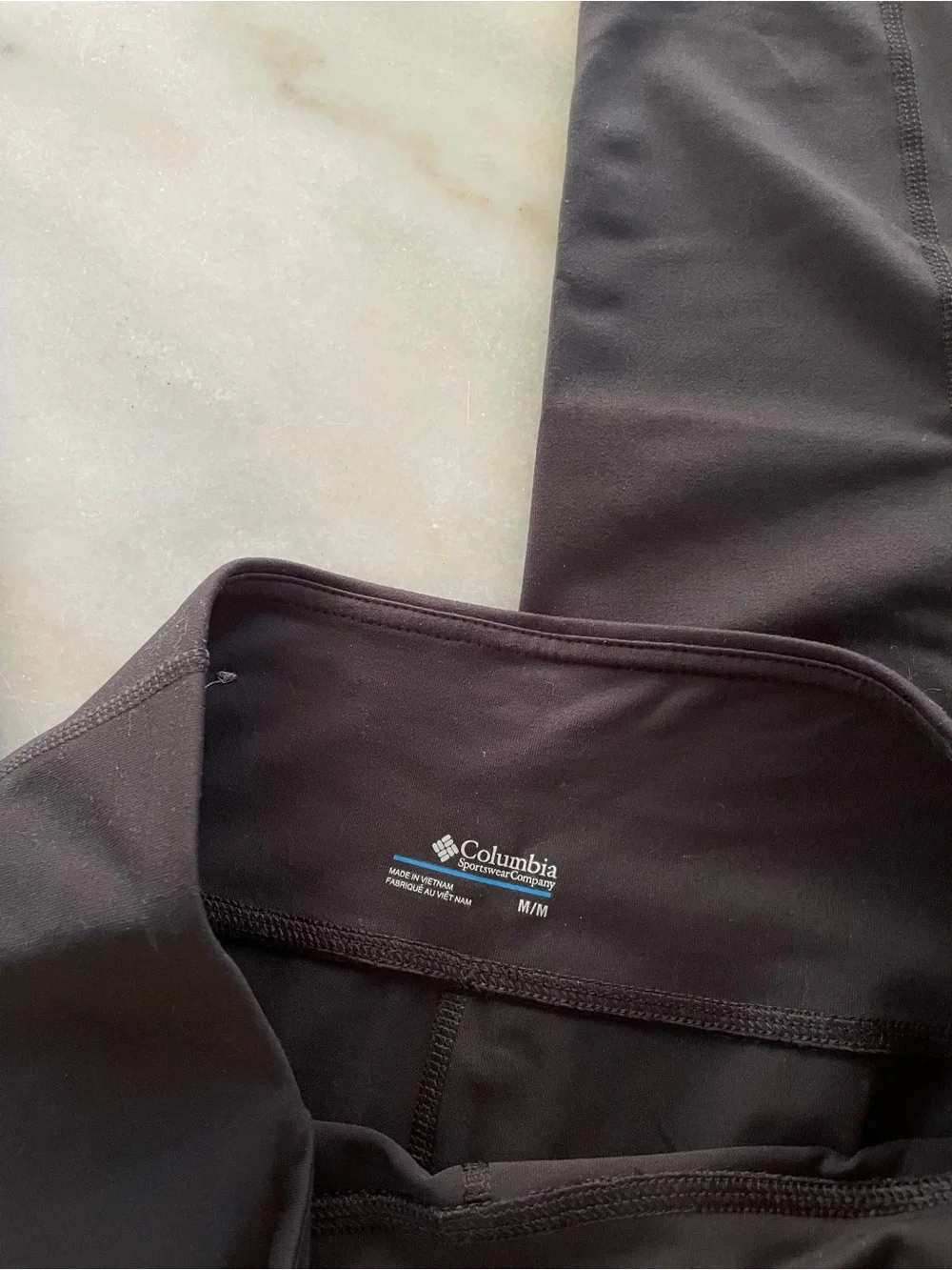 Columbia Black Performance Leggings - Slim Active Fit
